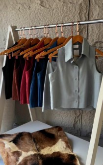 CONJUNTO ALFAIATARIA SHORT SAIA E BLUSA - Arthmanha