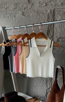 BLUSA MODAL ZÍPER - Arthmanha