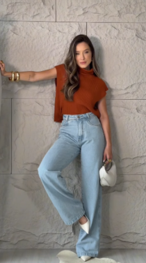 CALÇA WID LEG CLARA - Arthmanha
