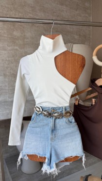 BLUSA GOLA ALTA - Arthmanha