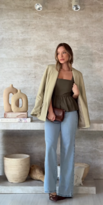 BLUSA PEPLUM - Arthmanha